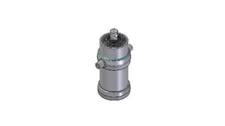 8023F -CILINDRO TELESCOPICO STANDARD/BUCO 8 STADI CORSO 2685 FI 215