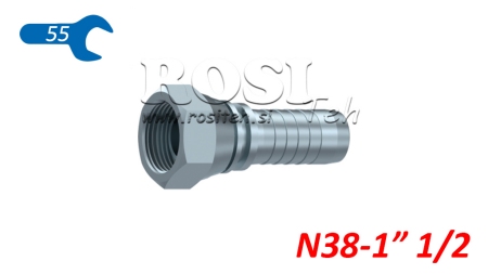 HYDRAULIC FITTING BSP FEMALE DN38-1 1/2