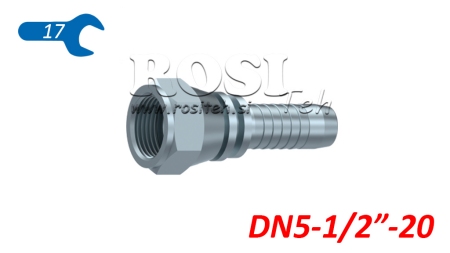 HYDRAULIC FITTING DKJ JIC74° FEMALE DN5-1/2-20