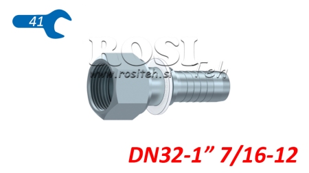 HIDRAULIČNI PRIKLJUČAK DKORFS ŽENSKI DN32-1 7/16-12
