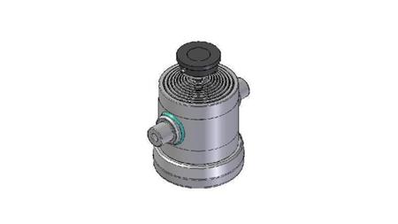 9030S - TELESCOPINEN SYLINTERI STANDARD/PALLON 9 VAIHEEN MATKA 2077 HALKAISIJA 270