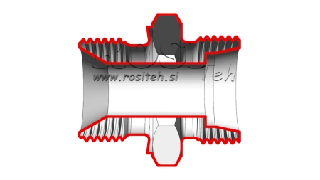 VALVOLA DUALE IDRAULICA AL10-BSP1/4