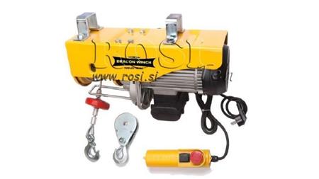 ΗΛΕΚΤΡΙΚΟΣ ΓΕΡΑΝΟΣ 230 V DWI 400/800 kg