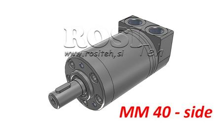HYDRAULIC MOTOR MM 40 -SIDE
