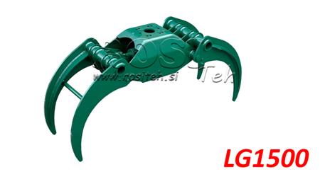 FORESTRY GRAPPLES FOR BIOMASS LG1500 KG - 1320 MM