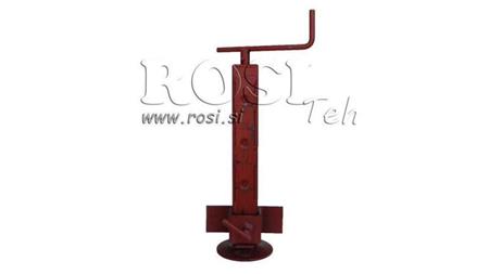 PARKING JACK FOR TRAILERS - ADJUSTABLE 300MM - 600KG