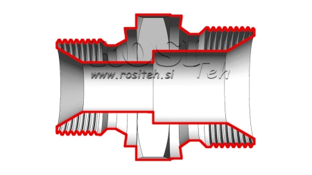 HIDRAULISKAIS SAMAZINĀTĀJS BSP 3/4-3/8