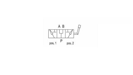 VALVOLA MANUALE A 3 VIE DF 3/8 - 35lit