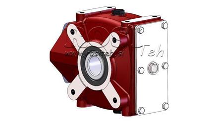 CAJA DE ENGRANAJES - CAJA DE ENGRANAJES RT120 PARA MOTOR HIDRÁULICO MP/MR/MS RATIO 4.1:1