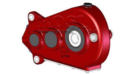 RIDUTTORE - MOLTIPLICATORE RT400 PER MOTORE IDRAULICO MP/MR/MS relazioni 35,2:1