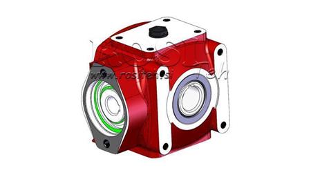 GEARBOX - GEARBOX RT45 FOR HYDRAULIC MOTOR MP/MR RATIO 1.9:1