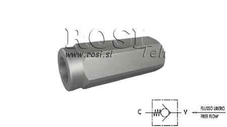 VALVOLA DI SICUREZZA PER RADIATORE 1'' BY-PASS 5 bar