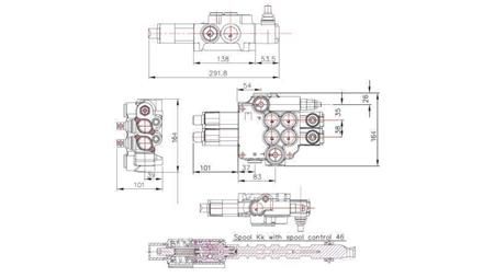 VALVOLA IDRAULICA 2XZ80 2AK31A31GKZ