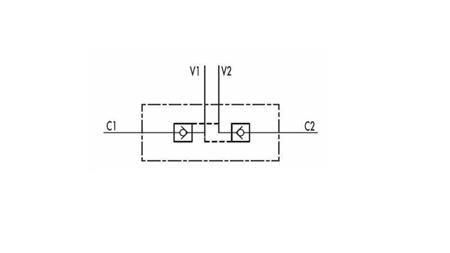 BLOK VENTIL VBPDE 3/8 - shema