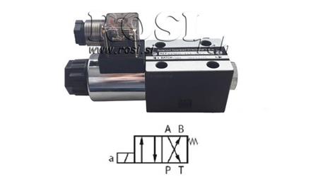 HYDRAULIC ELECTROMAGNETIC VALVE KV-4/2 CETOP 3 12/24/230V N51B