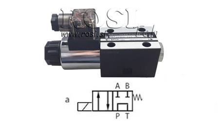 HIDRAULIKUS ELEKTRO MÁGNESES SZELEP KV-4/2 CETOP 3 12/24/230V 2A