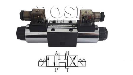 HYDRAULIC ELECTROMAGNETIC VALVE KV-4/3 CETOP 3 12/24/230V N2