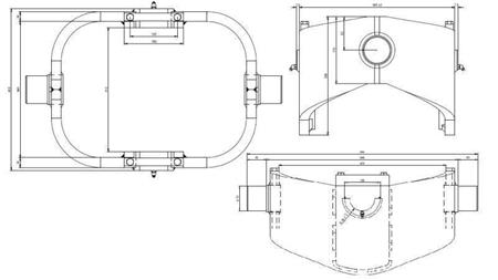 KLIETKA - KOLÍSKA  HYDRAULICKÉHO VALCA KAT.9 - 270 (38 ton)