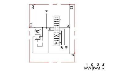 HYDRAULIKVENTIL 1xP80 + SCHWIMMSTELLUNG