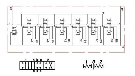 VEZETÉSI SÉMA 6xP80