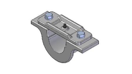 MOUNT FOR TELESCOPIC CYLINDER FI55-A