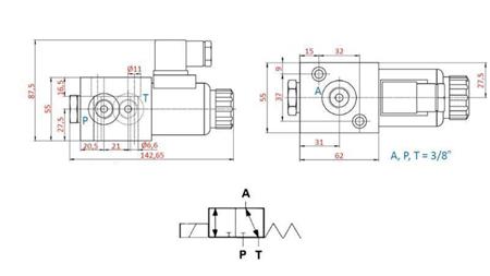 VALVOLA A 3 VIE 3/8 220V - 50lit