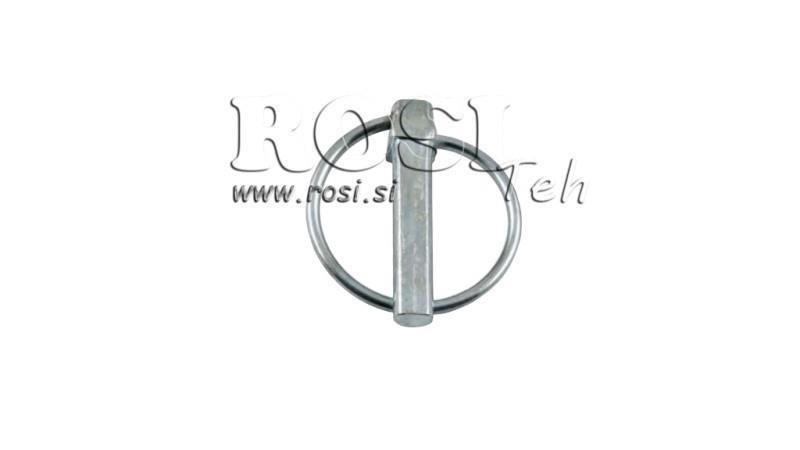 SAFETY LINCHPINS CIRCLE 11 mm (6 PCS)