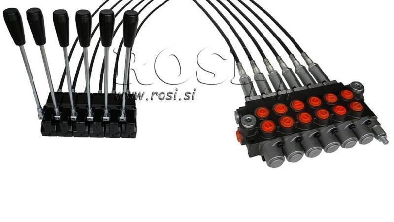 KIT 6xP40 + JOYSTICK 1 POZ L2500