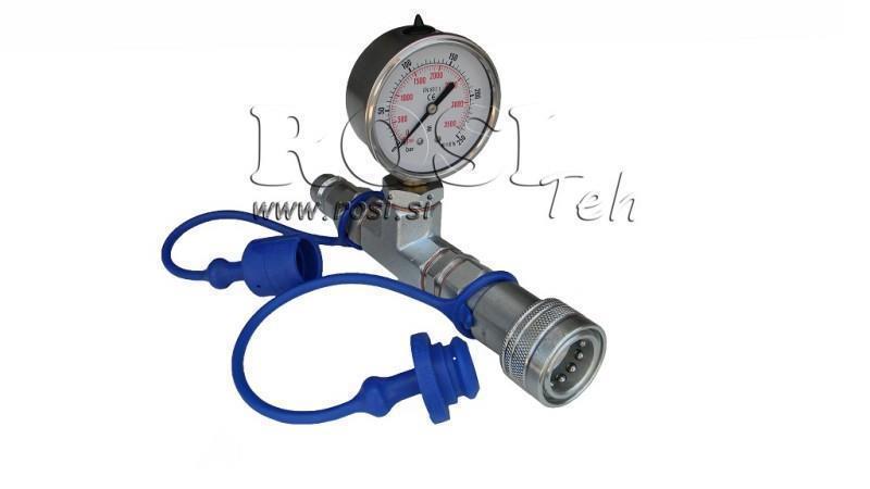 TRACTOR MANOMETER MEASURING SET TRANSIT 0 - 250 BAR